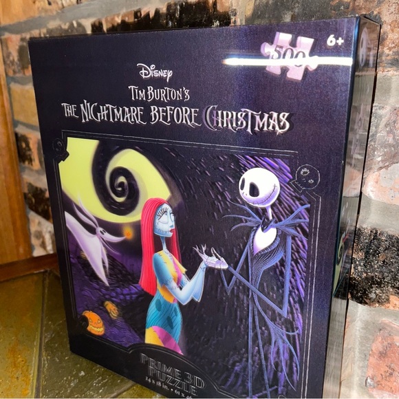 Disney The Nightmare Before Christmas 500 Piece Prime 3D Puzzle BRAND NEW!! - Picture 2 of 5